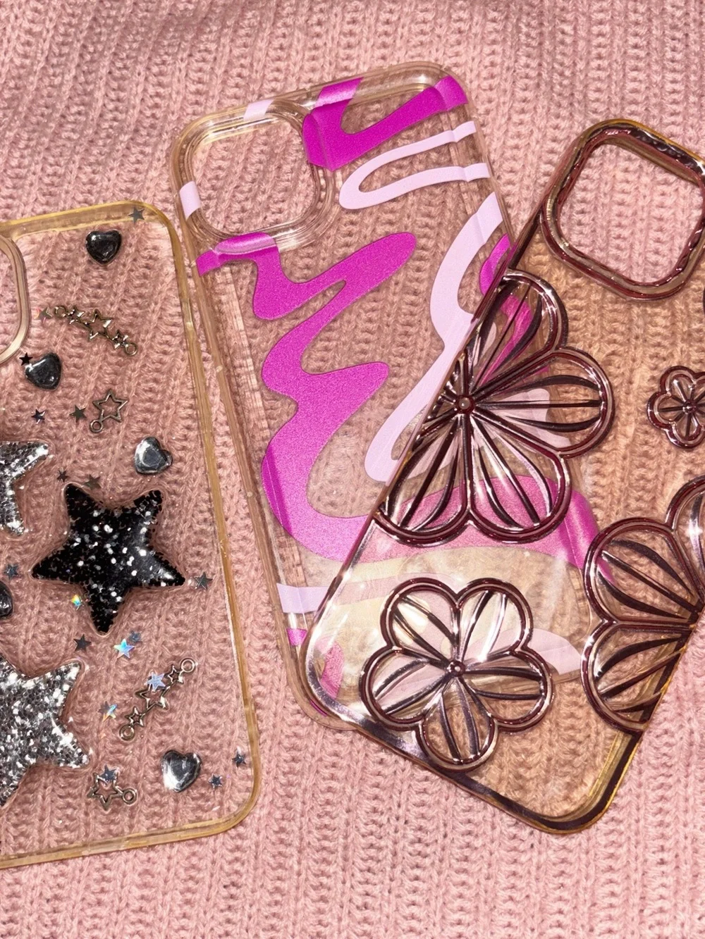 Clear Phone Case Set for iPhone 15 Plus - Stylish Protective Cover